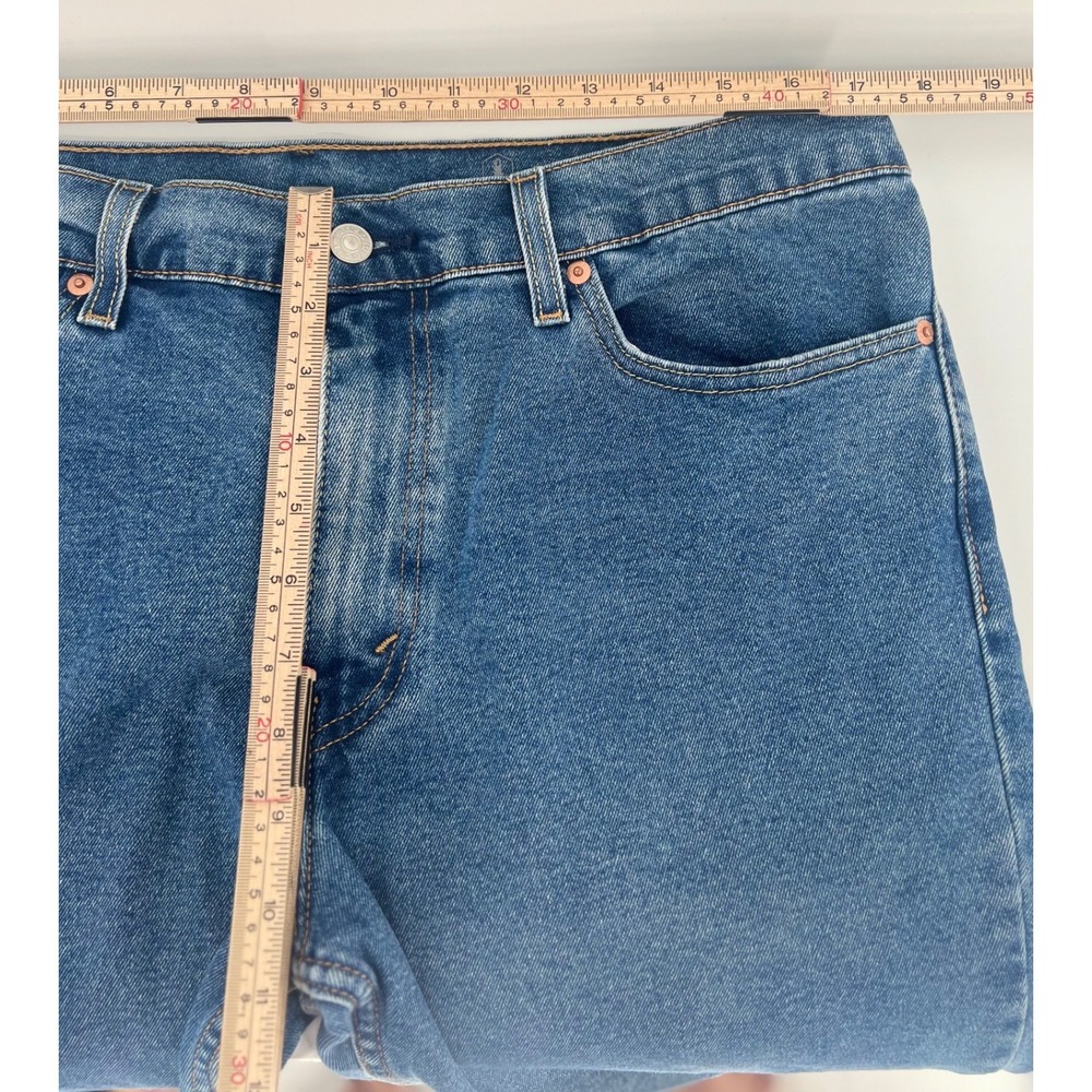 Levis 511 Jeans Blue Slim Fit Denim Pants Mens 36"x30"Medium Wash WaterLess - Picture 7 of 9
